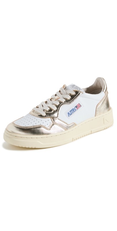 Autry Medalist Low Sneakers Leat/Leat Platinum