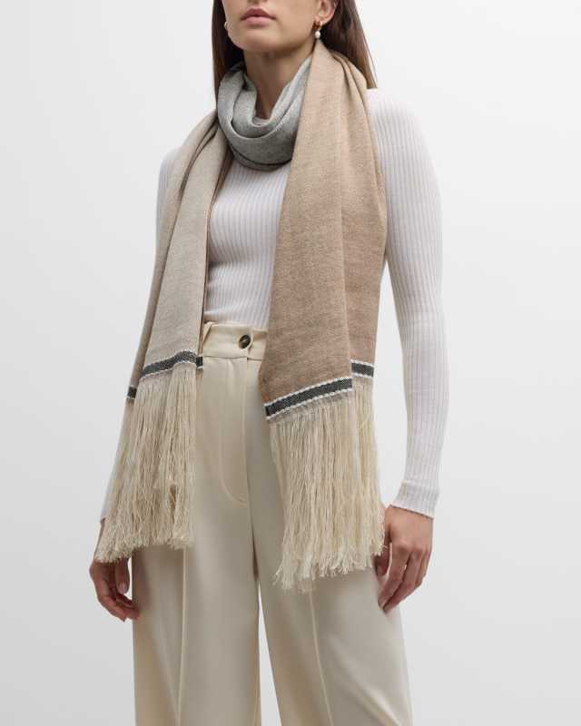 Aeroso Scarf with Fringe