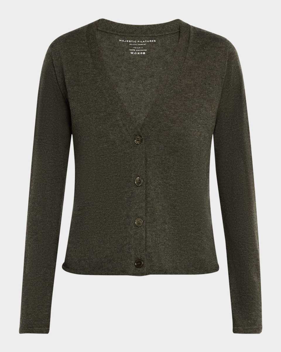 Machine Washable Cashmere Cardigan