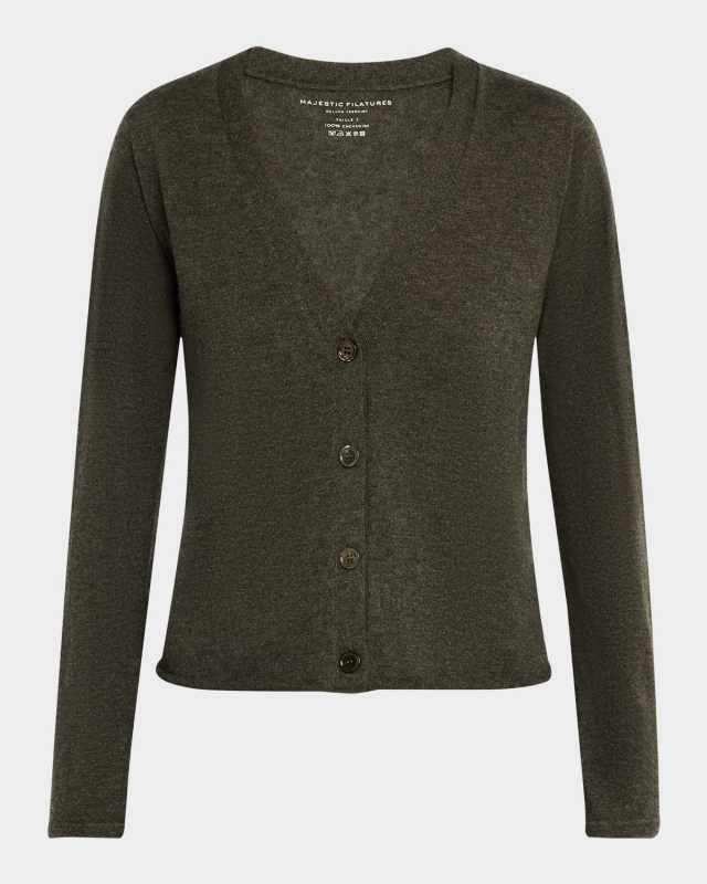 Machine Washable Cashmere Cardigan