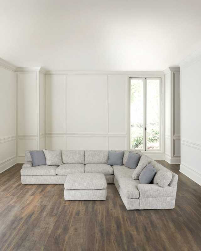 Serena 4-Piece Sectional with Ottoman
