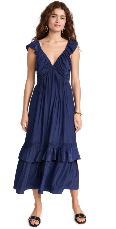 Ramy Brook Nelly Dress Spring Navy