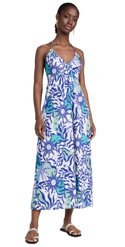 XIRENA Maggie Dress Stellar Blue Helios