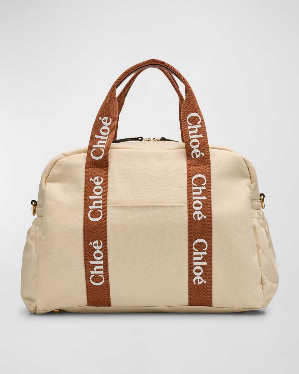 Kid's Grosgrain Logo Changing Bag