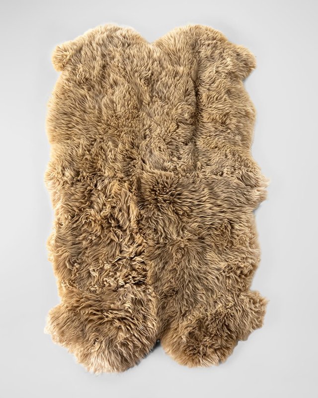 Lalo Lambskin Rug, 3' x 6'