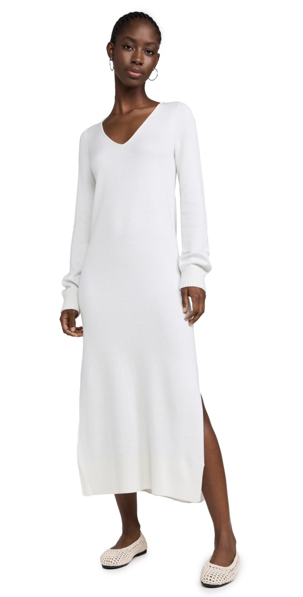 Splendid Renee Sweater Dress Pale Oak