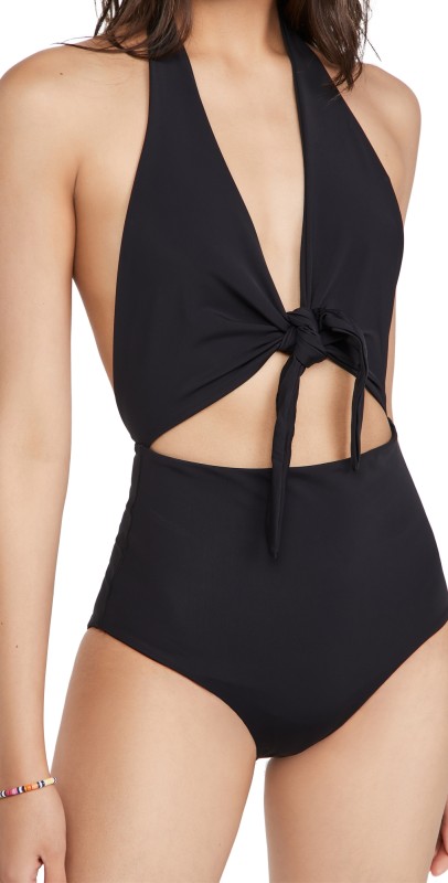MARA HOFFMAN Maddy One Piece Black