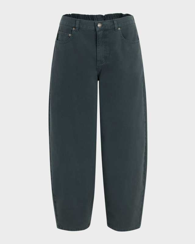 Carson Barrel-Leg Jeans