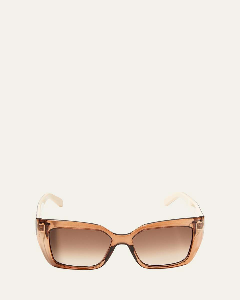 Rectangle Gancio Injection Plastic Sunglasses