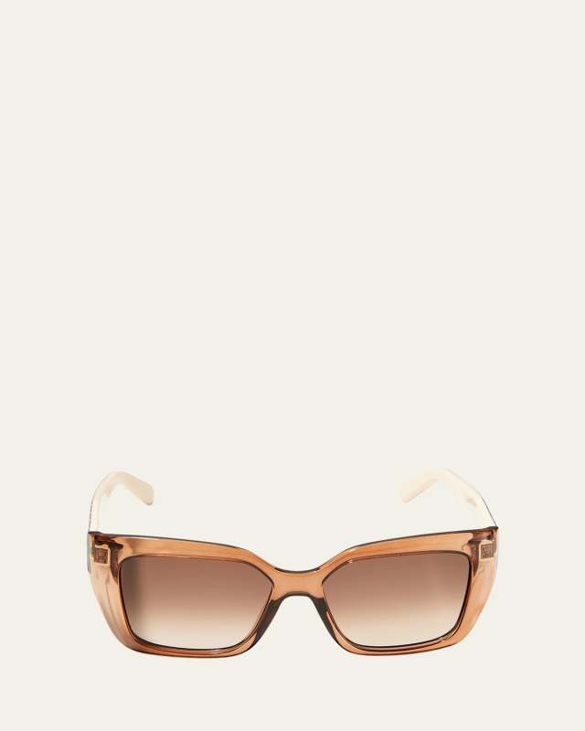 Rectangle Gancio Injection Plastic Sunglasses