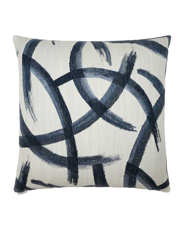 Enso Indigo Pillow, 24"Sq.
