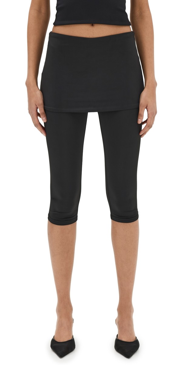 Sandy Liang Solow Capris Black
