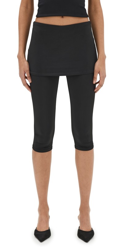 Sandy Liang Solow Capris Black