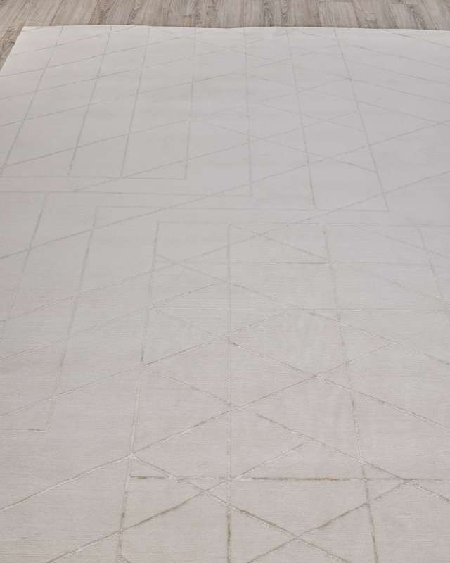 Brees Hand-Knotted Rug, 6' x 9'