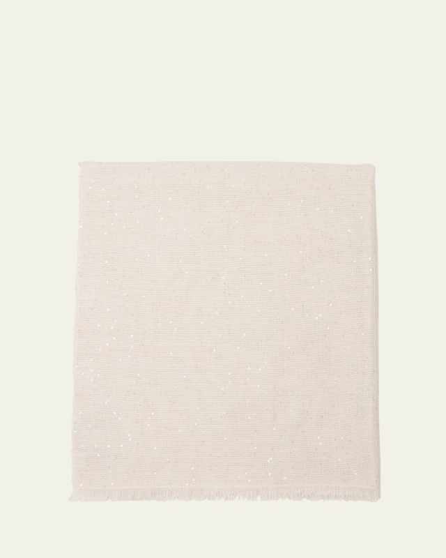 Frayed Cashmere Scarf