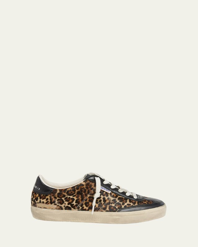 Soul Star Leopard Low-Top Sneakers