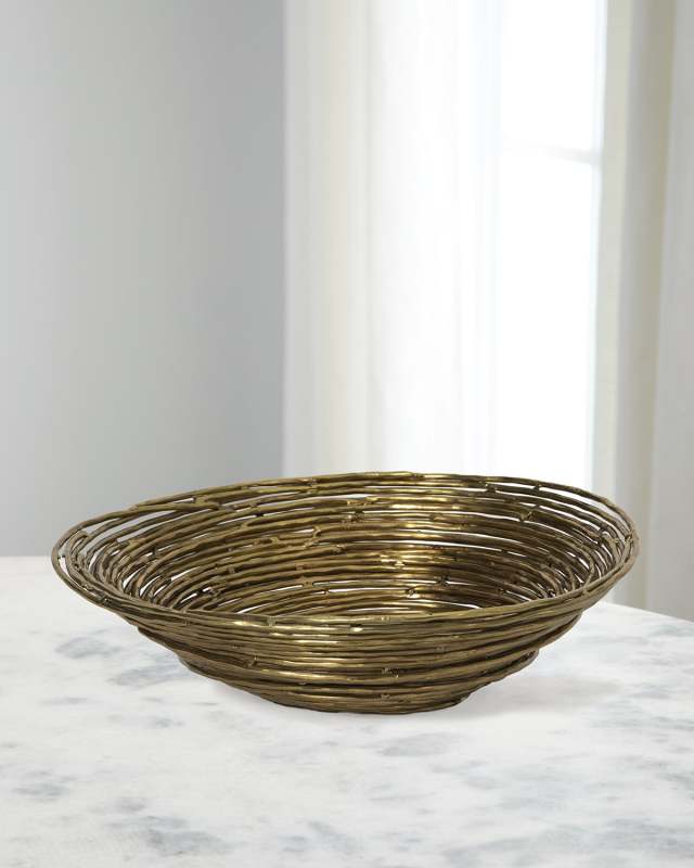 Brass Nest Bowl
