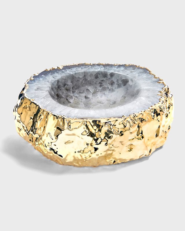 Cascita Bowl, Natural Gold
