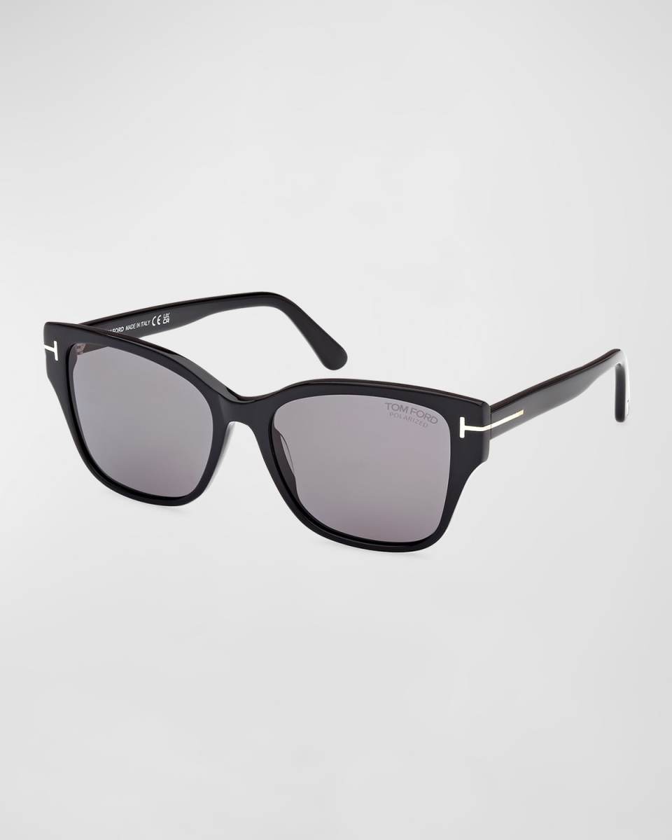 Elsa Polarized Acetate Butterfly Sunglasses