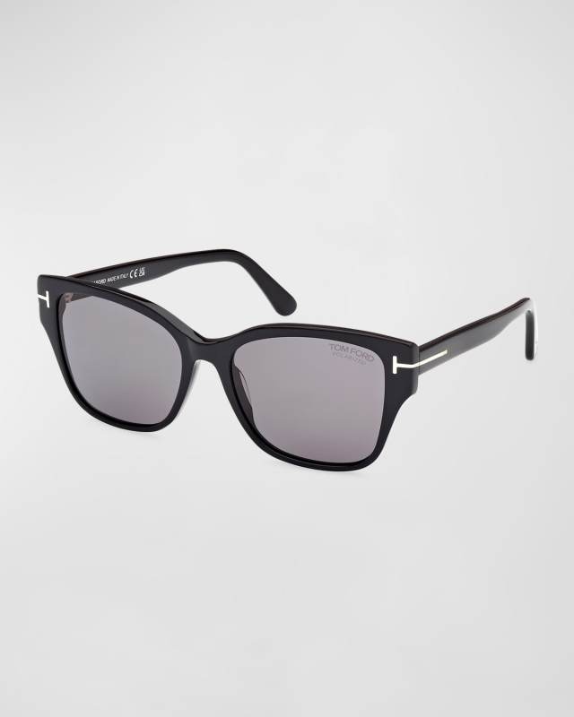 Elsa Polarized Acetate Butterfly Sunglasses
