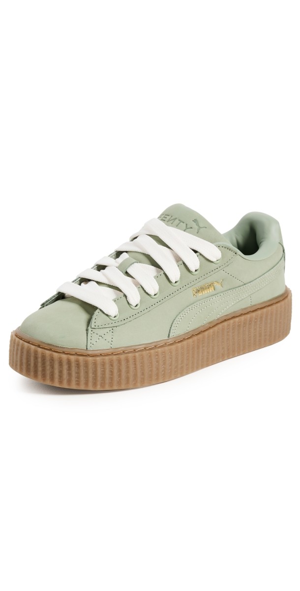 PUMA Puma x Fenty Creeper Phatty Sneakers Green Fog/PUMA Gold/Gum