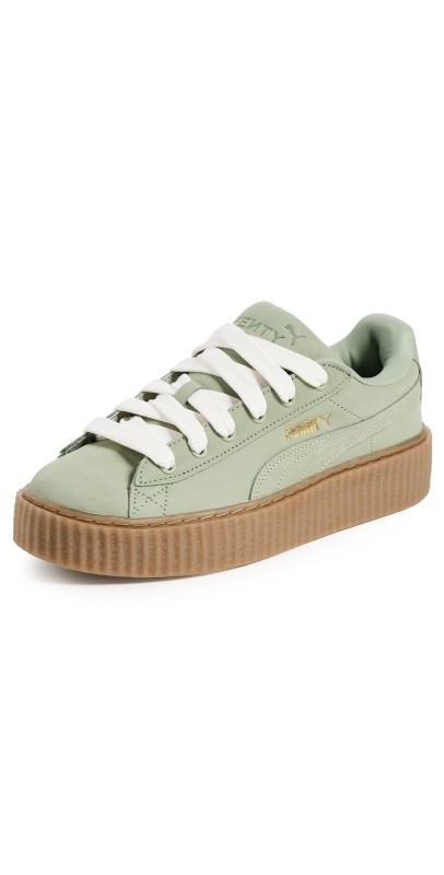 PUMA Puma x Fenty Creeper Phatty Sneakers Green Fog/PUMA Gold/Gum