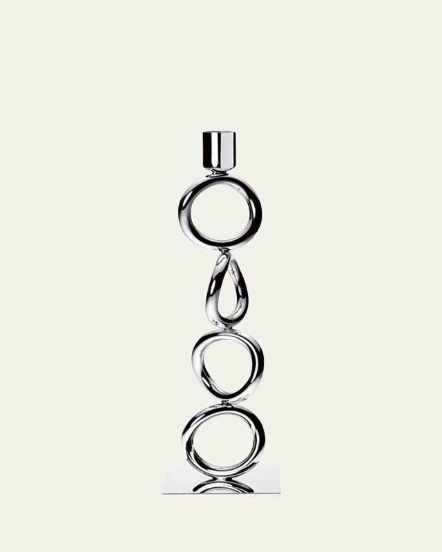 Vertical 4-Ring Candlestick