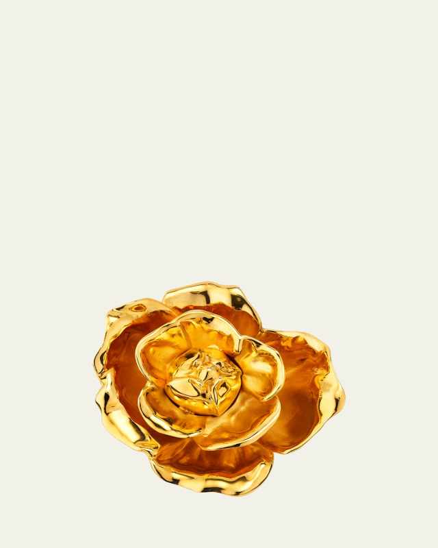 Gardenia Brooch
