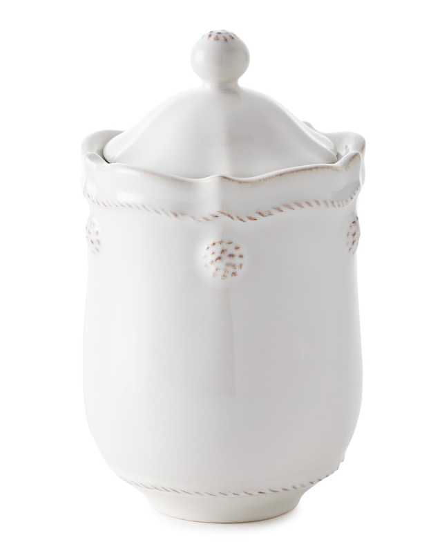 Berry & Thread Whitewash Lidded Jar