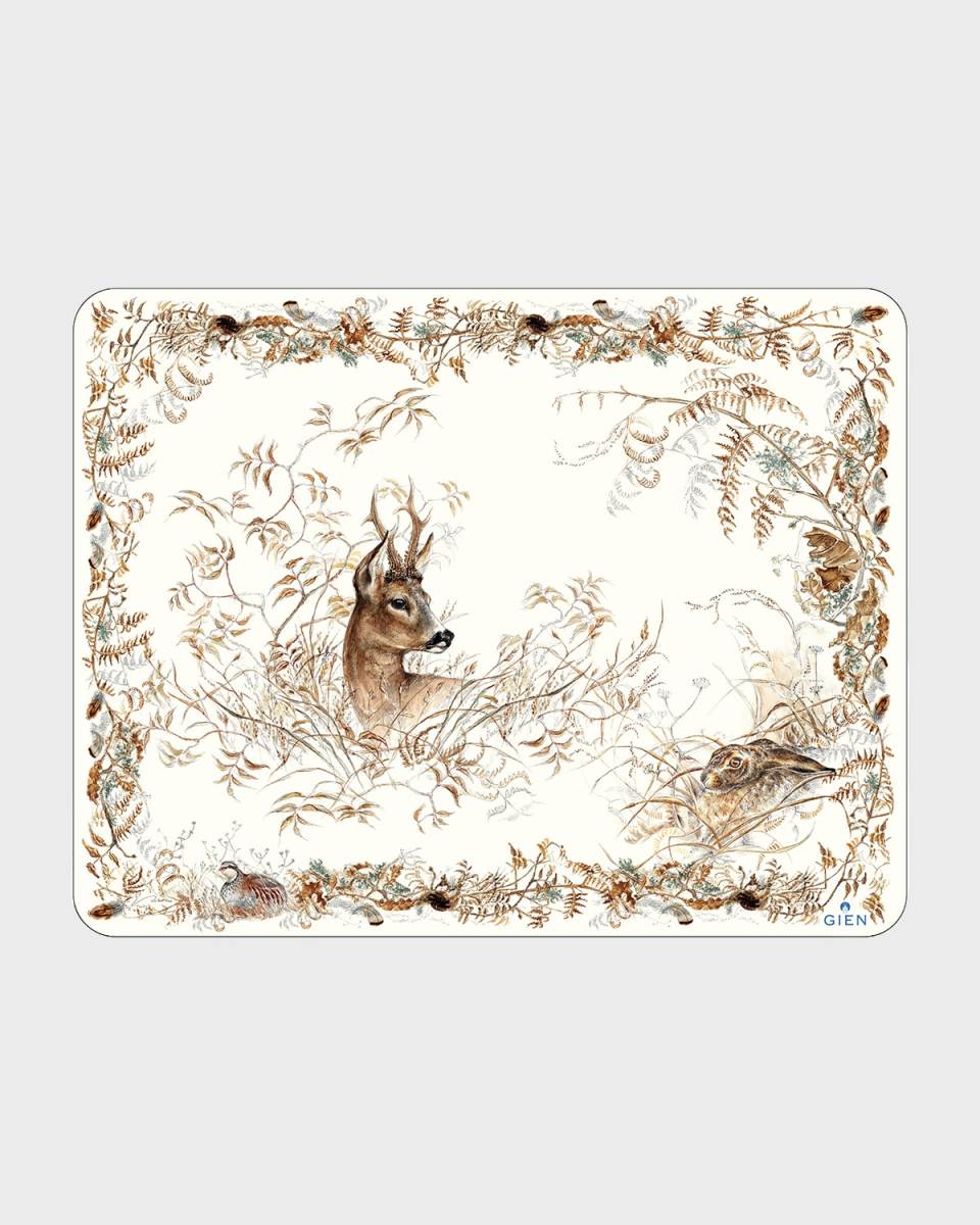 Sologne Wildlife Acrylic Serving Tray