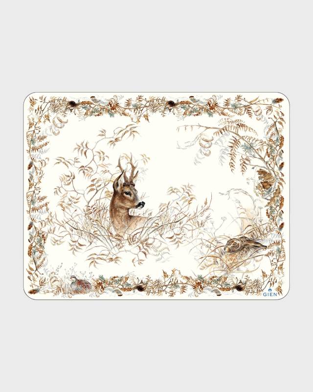 Sologne Wildlife Acrylic Serving Tray