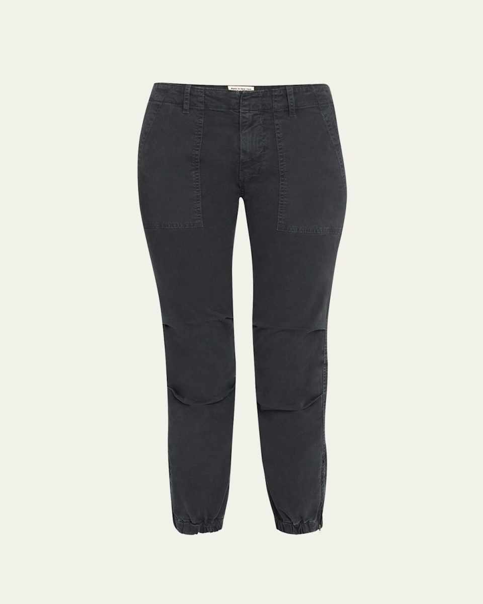 Cropped Military Pants
