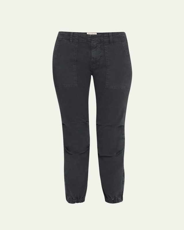 Cropped Military Pants