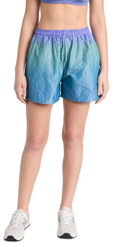 Tory Sport Spray Dyed Shorts Purple/Yellow Essence