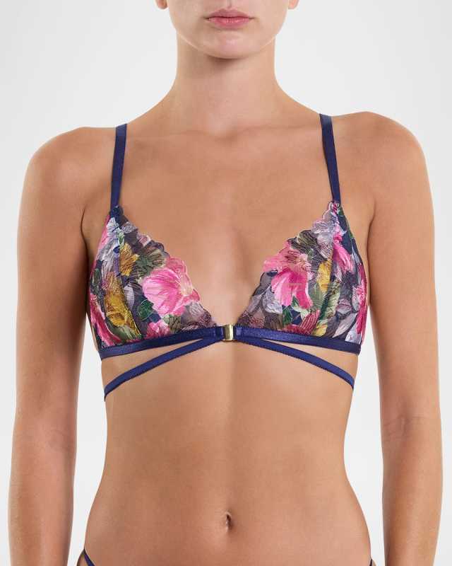 &Oh Wildly Blooming Embroidered Bralett
