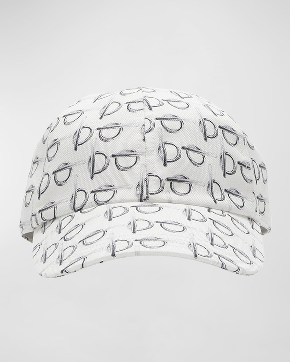 B-Buckle Print Baseball Hat