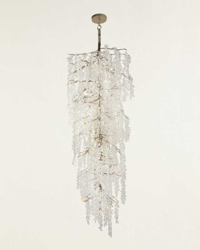 85.75" x 35" Shiro Noda 15-Light Chandelier