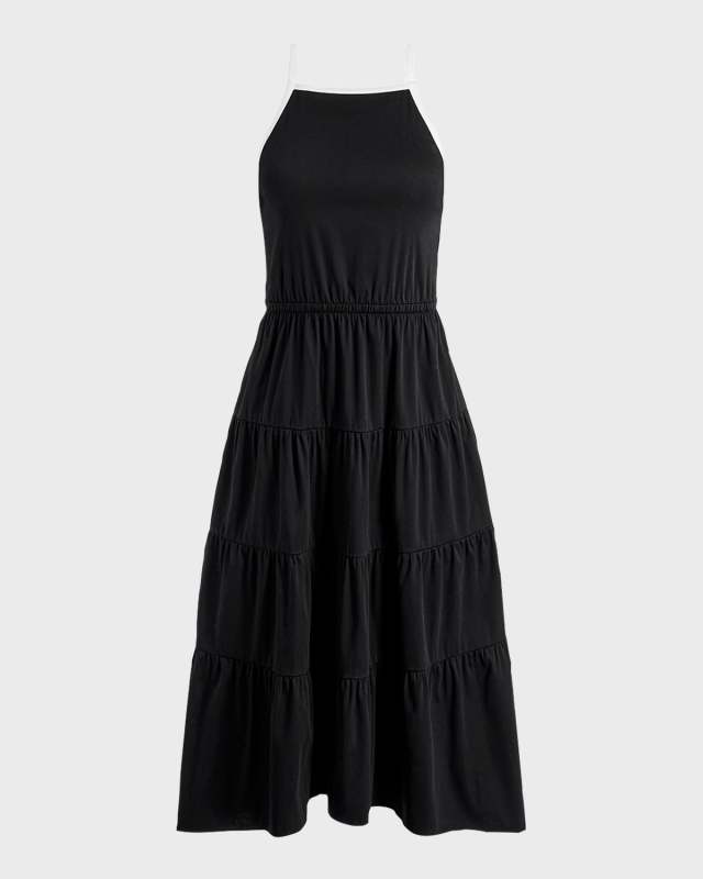 Hartley Gathered Midi Dress