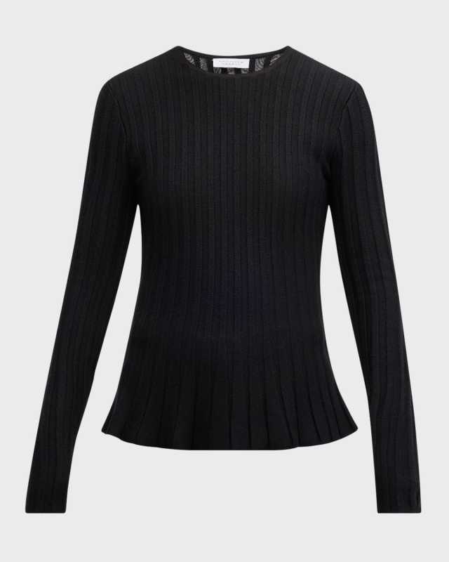 Werner Wool-Cashmere Rib Sweat