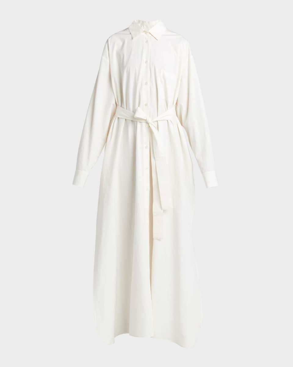 Long Belted Shirtdress