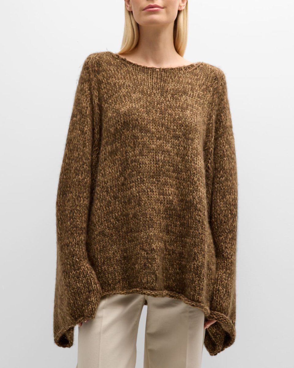 Dyu Long-Sleeve Cashmere Top