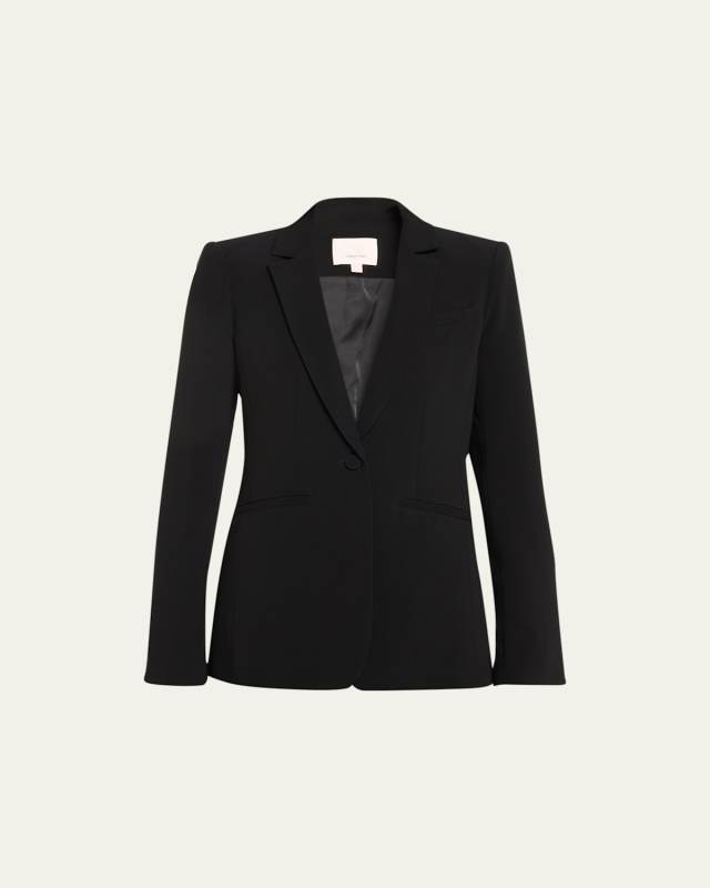 Karlie Tailored Crepe Blazer
