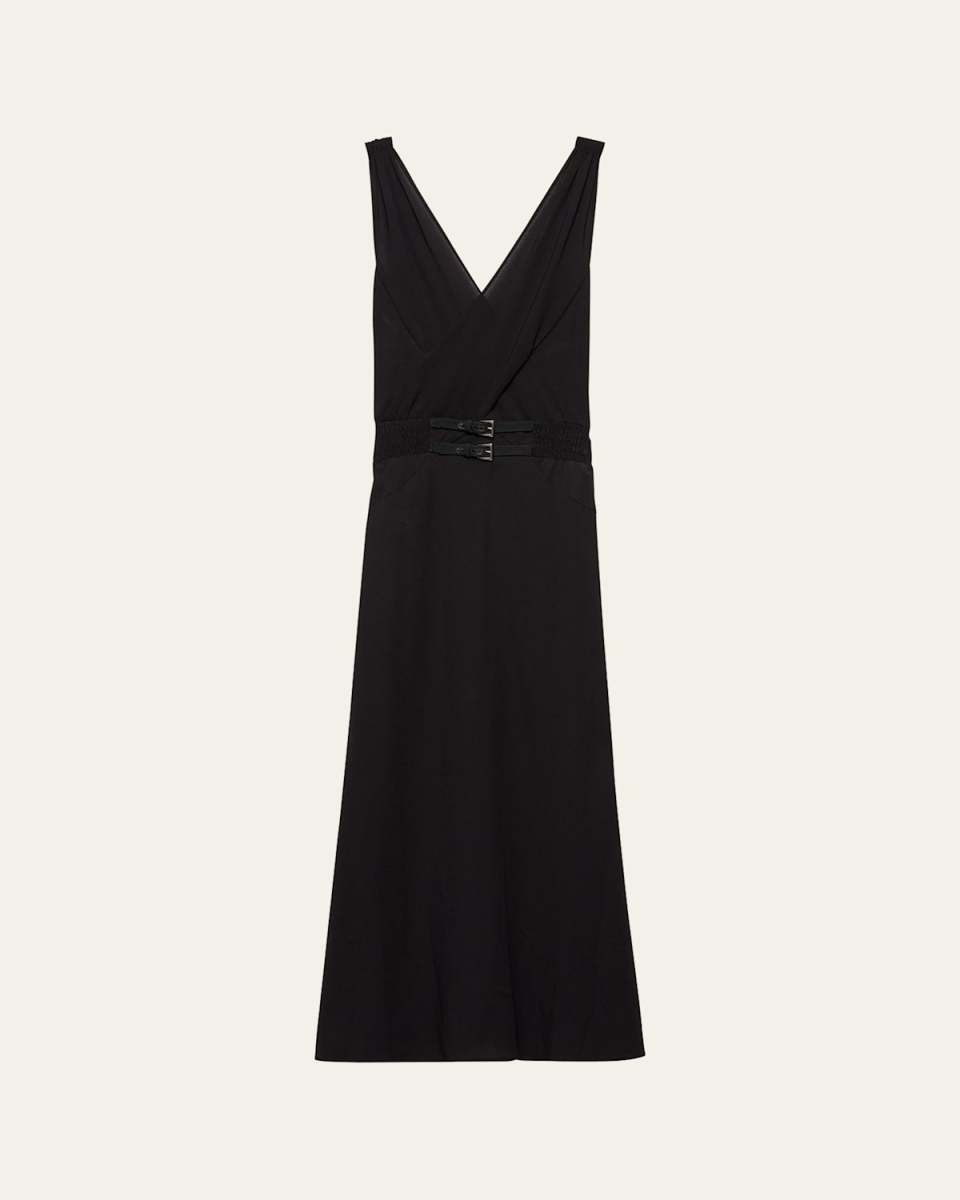 Sable Fit-Flare Midi Dress