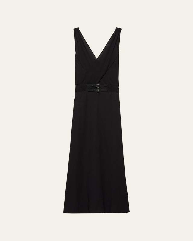 Sable Fit-Flare Midi Dress