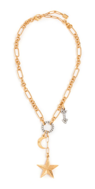 Elizabeth Cole Etoile Necklace Golden Glow