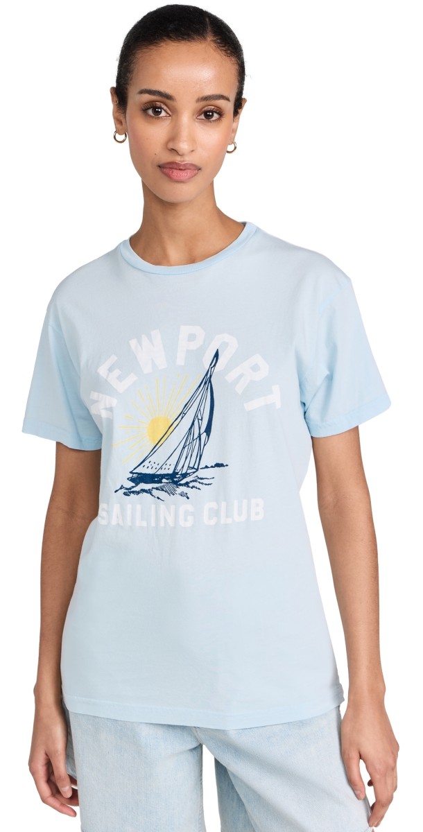 Original Retro Brand Newport Sailing Club Vintage Light Blue