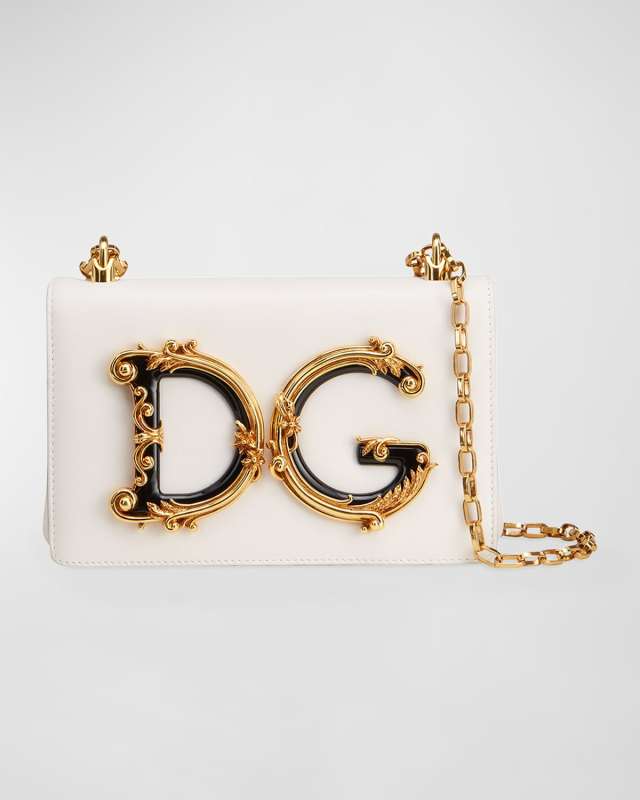 Baroque Small Leather Crossbody Bag