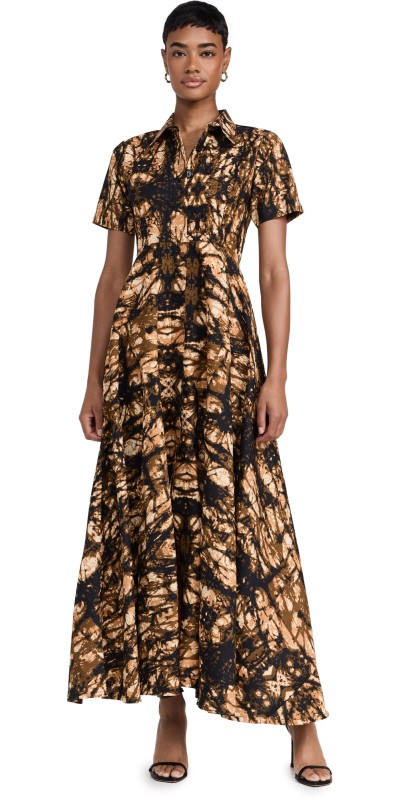 Elisamama Feyi Dress Brown