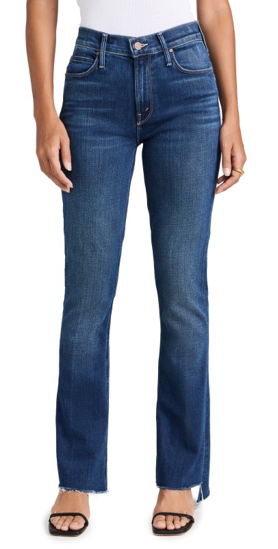 MOTHER The Runaway Step Fray Jeans Groovy