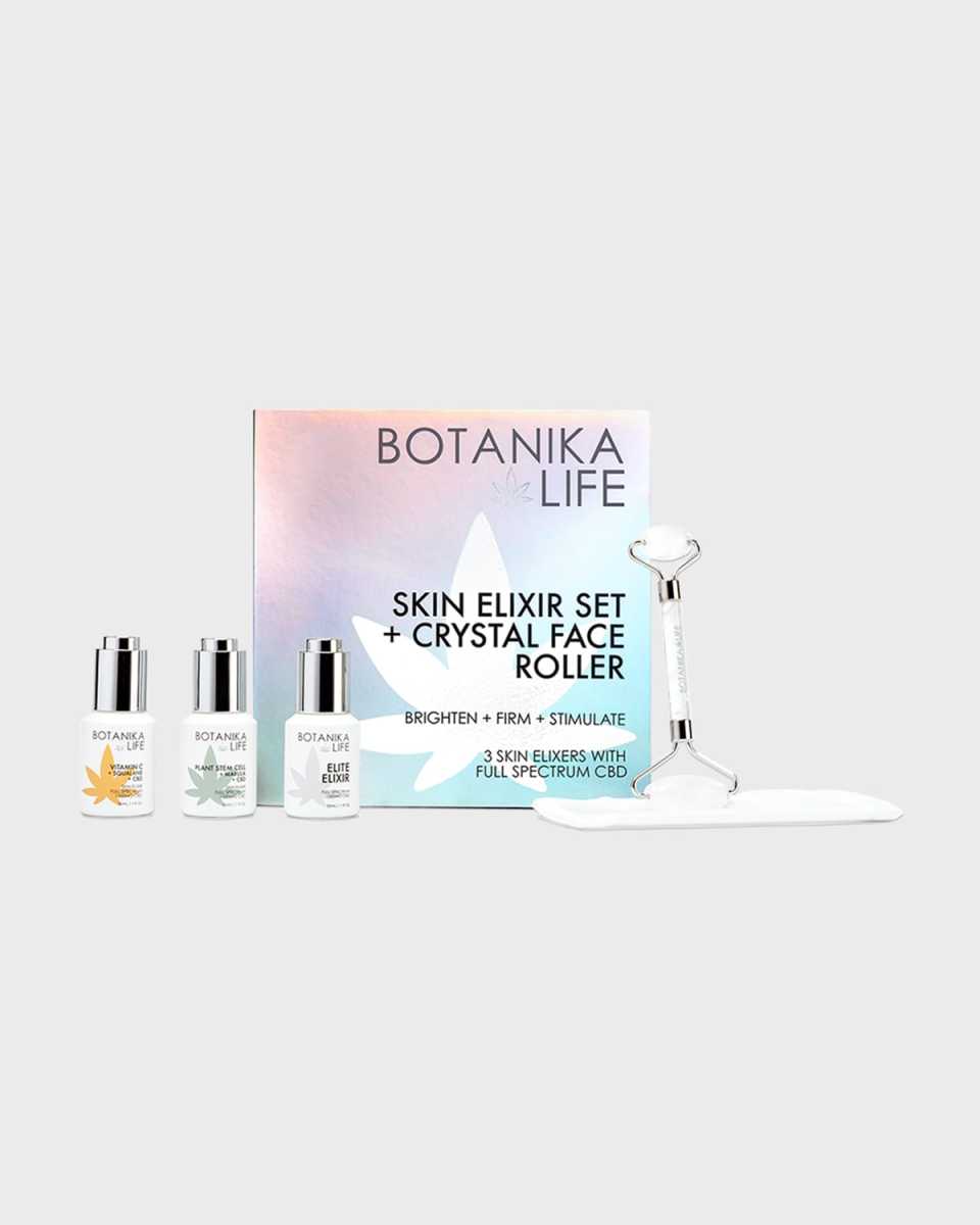 Skin Elixir Set + Crystal Face Roller